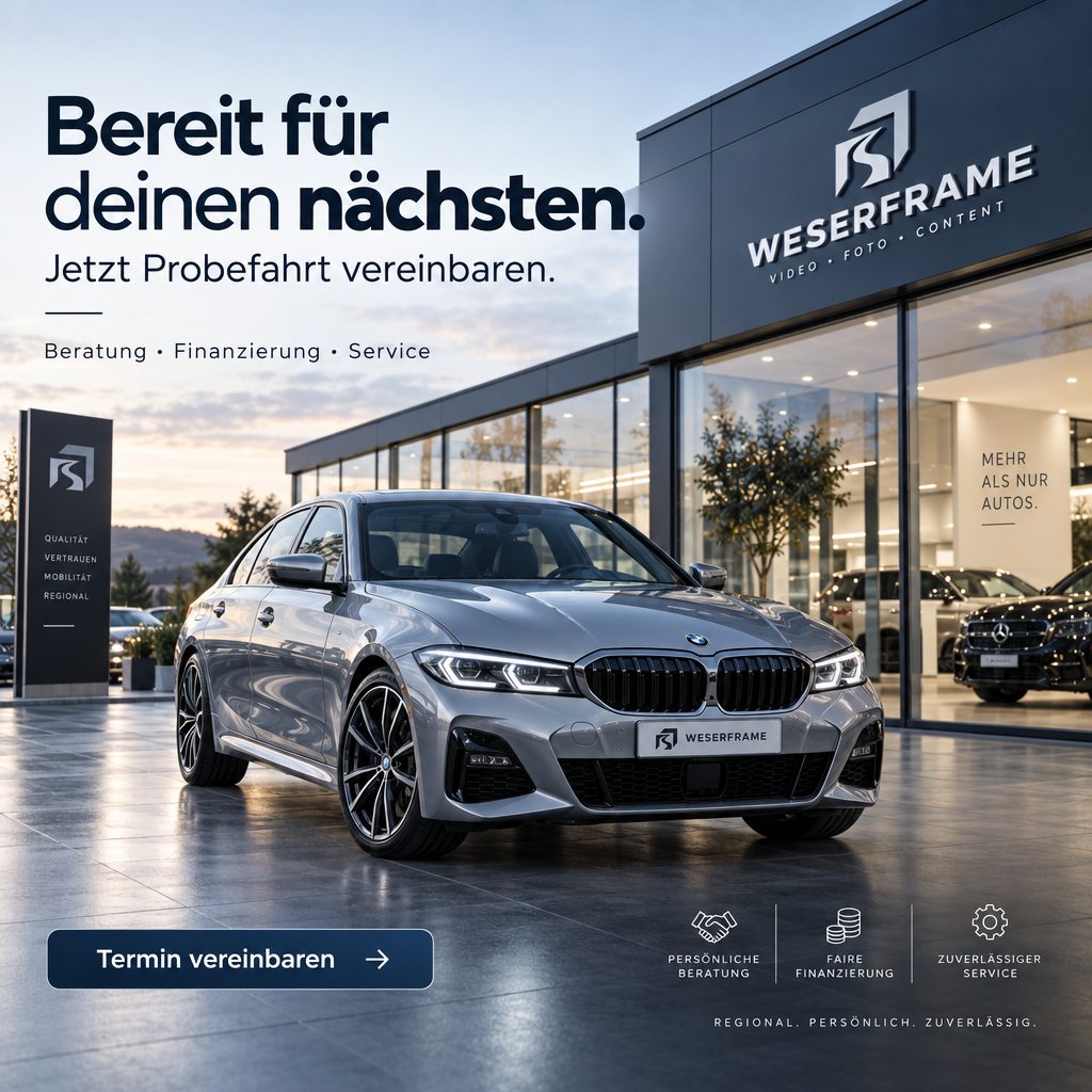Autohaus / Fahrzeugwerbung